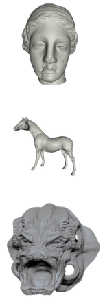 복잡한 3D 메쉬